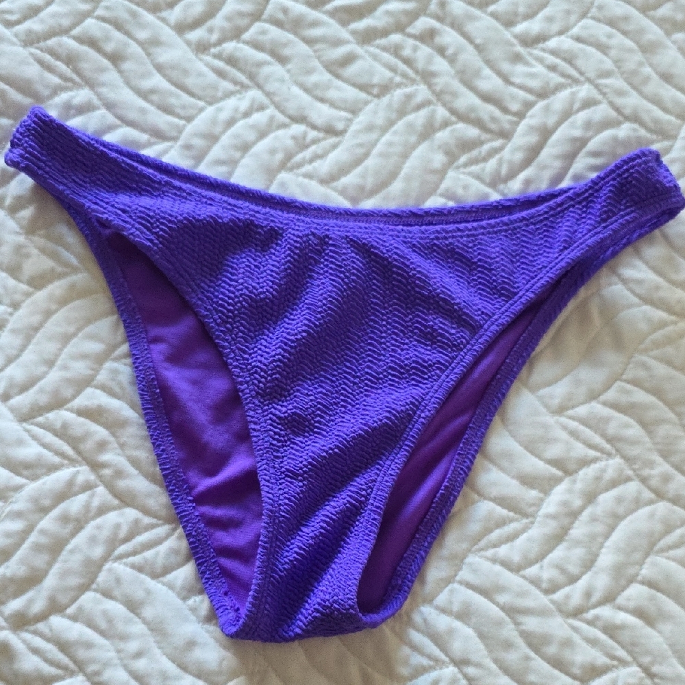 No Boundaries Vibrant Purple Bikini Bottom